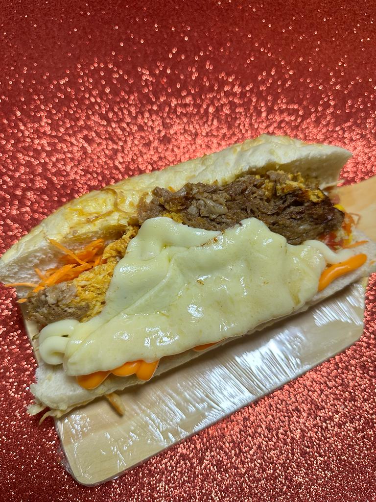 Carne louca na baguete - melhor carne louca delivery Vila Maria