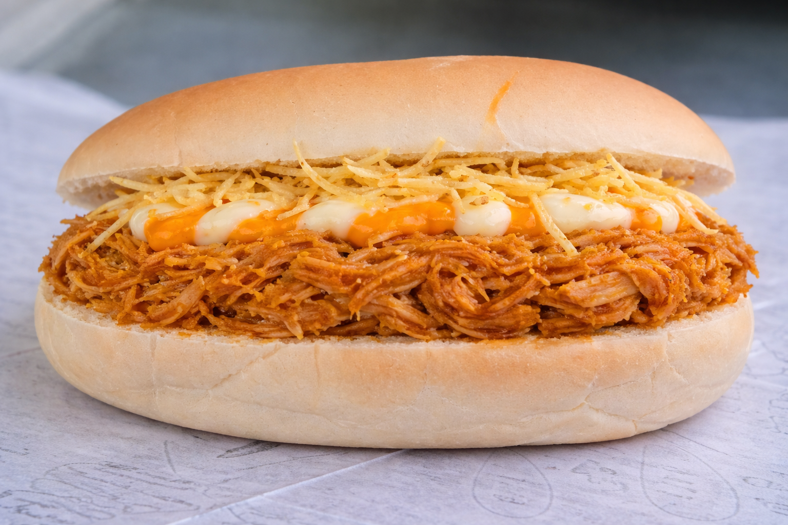 Hot dog com frango louco — cachorro-quente delivery Vila Maria Baixa, Ki-Dogão do Primo