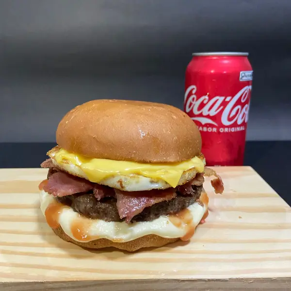 X egg bacon artesanal